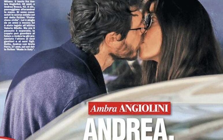 Ambra Angiolini E Il Bacio Ad Andrea Bosca Ecco Sbocciato L