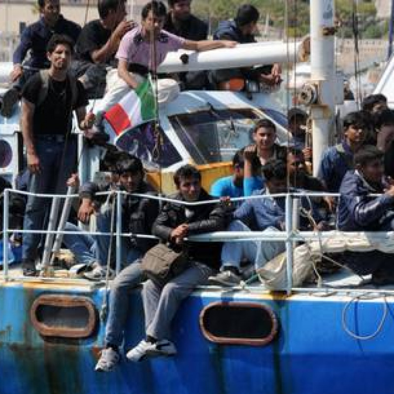 Sbarco di siriani a Crotone