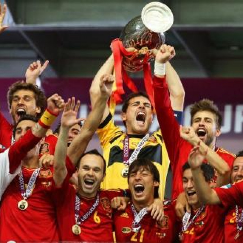 Spagna campione d'Europa