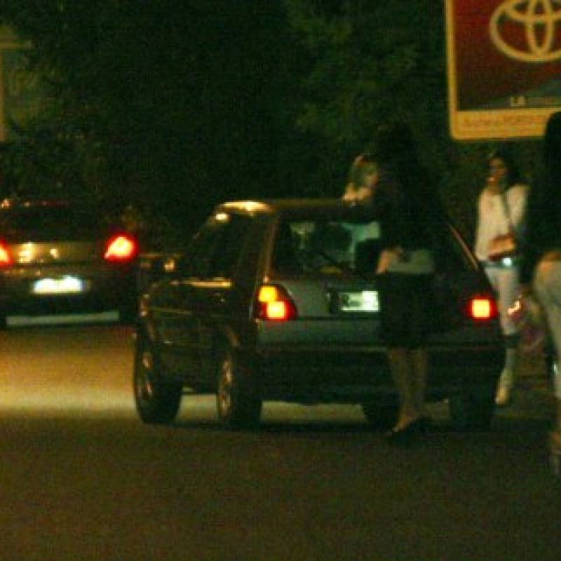prostitute in strada