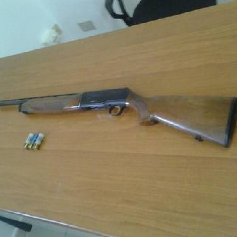 Fucile clandestino e munizioni trovati da nella Locride