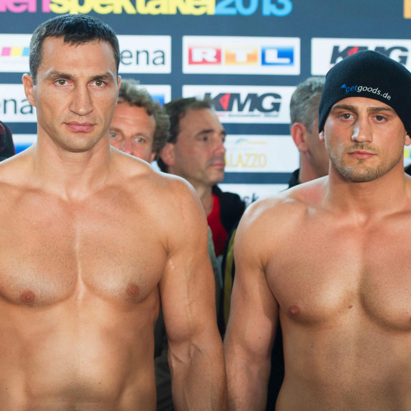 Wladimir Klitschko e Francesco Pianeta