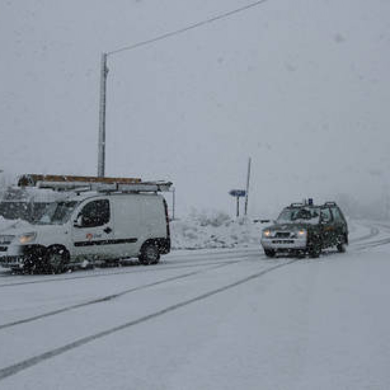 Neve, chiuse la statale tra tra Mistretta e Nicosia