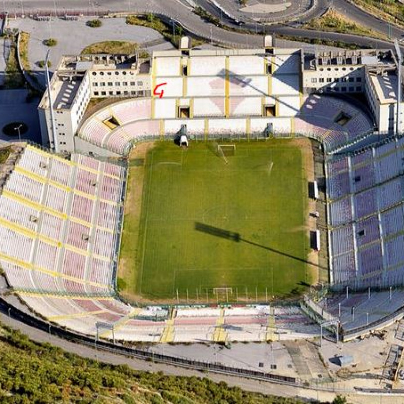 Lo stadio "Franco Scoglio" di Messina