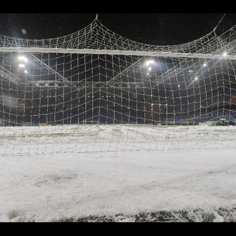 Campo innevato, rinviata Martina-Cosenza.