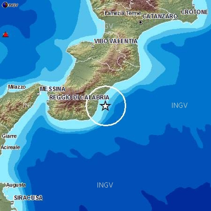 terremoto sicilia e calabria