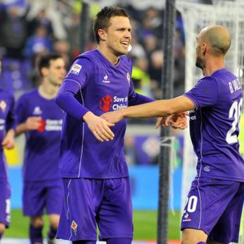 La Fiorentina al secondo posto