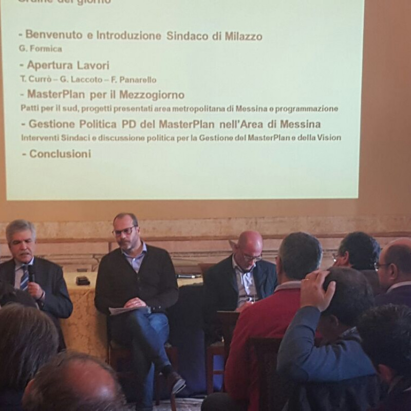 Masterplan, proficuo confronto di sindaci a Palazzo D'Amico