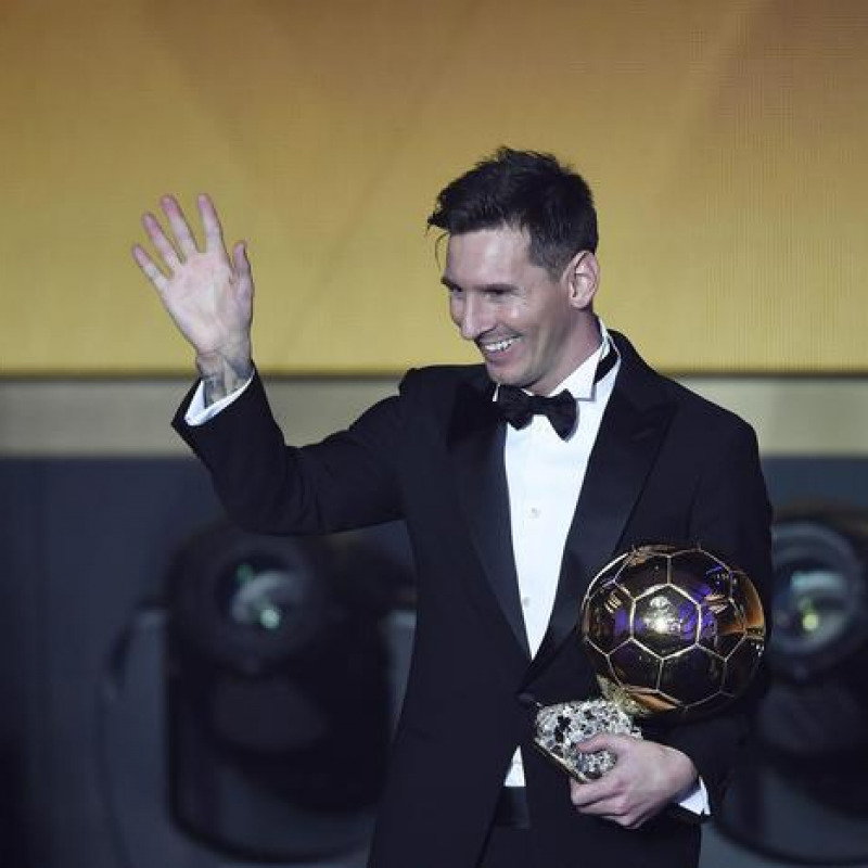 Pallone d'Oro, la felicità di Messi