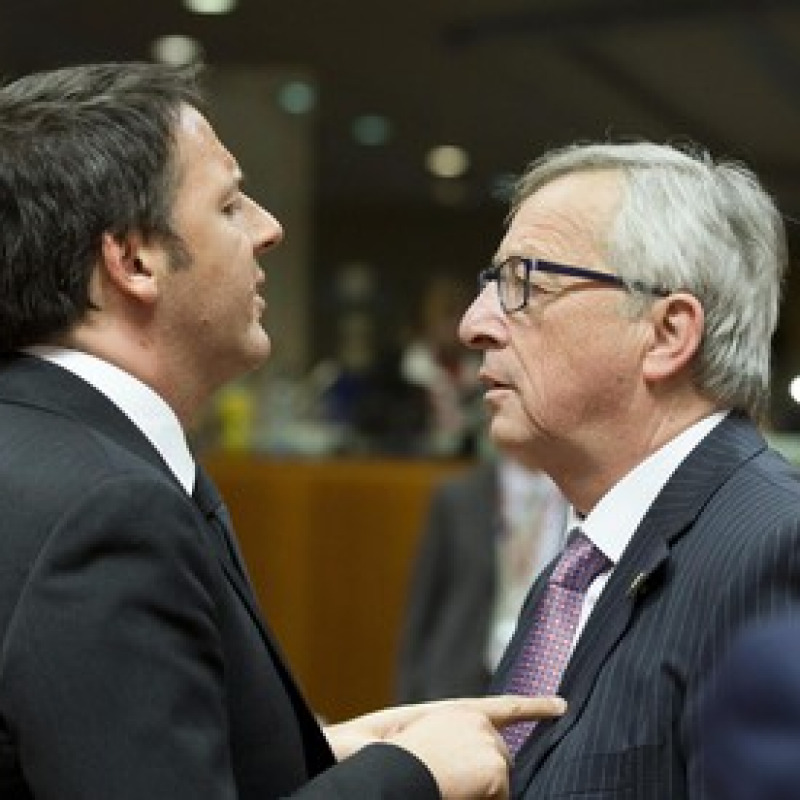 Renzi a Juncker "Non ci facciamo intimidire"