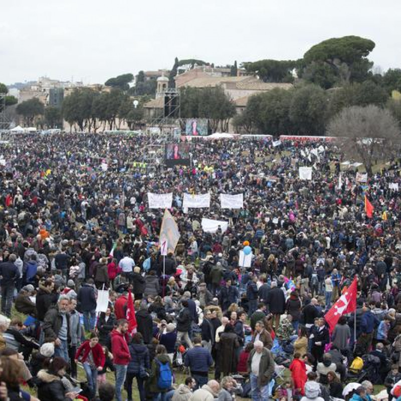 Family day, 2 milioni al Circo Massimo