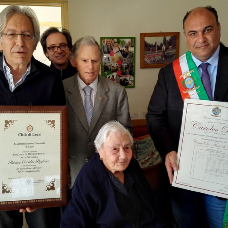 Locri, nonna Rosa compie 108 anni