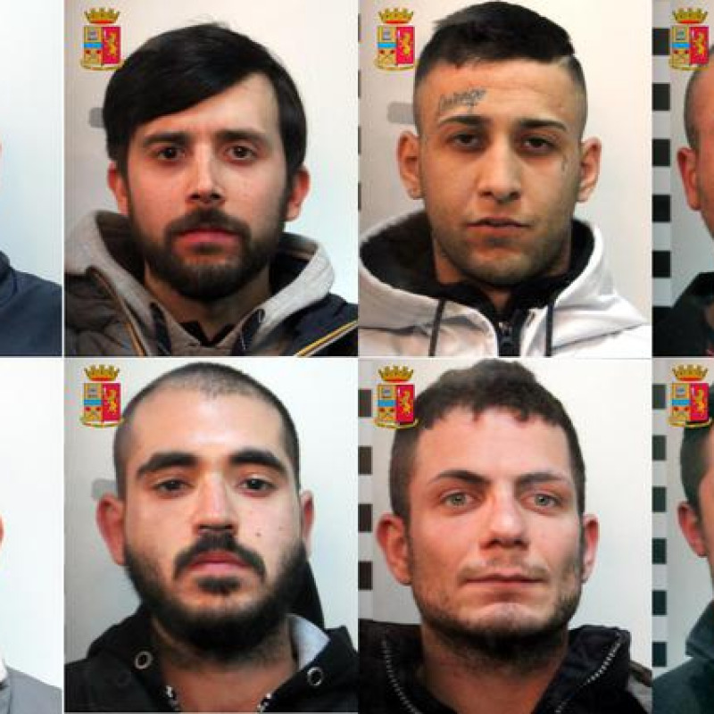 Palermo, via Novellino otto arresti fra tifosi