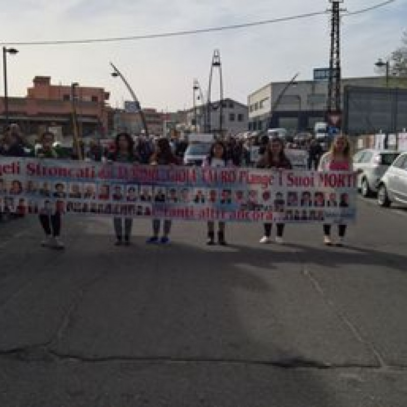 Vibrante protesta a Gioia Tauro