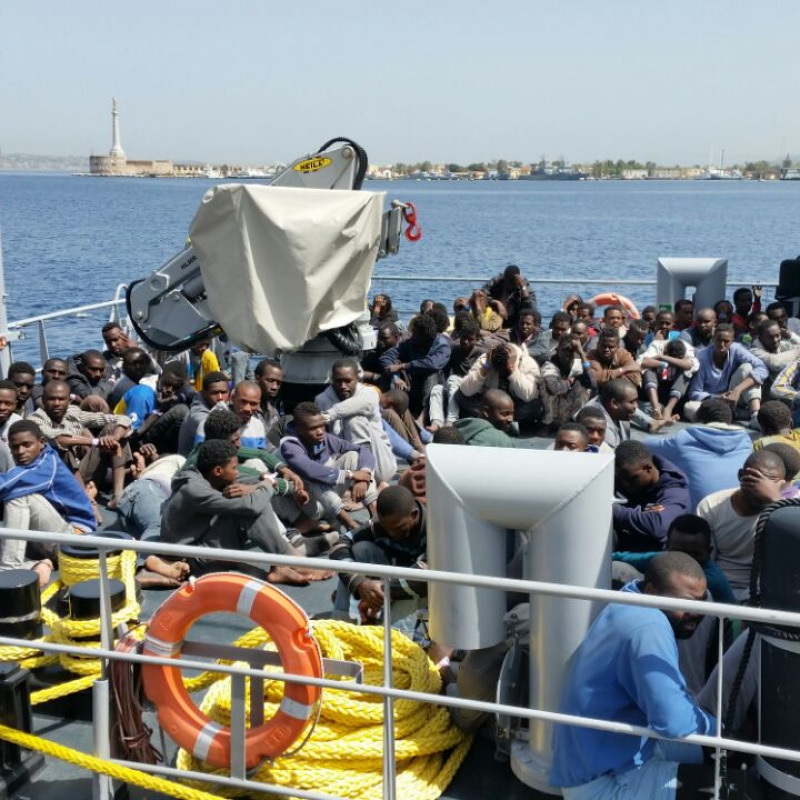 Giunti al porto 237 migranti