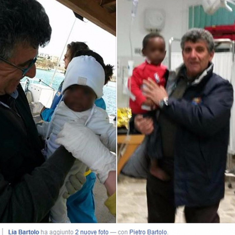 Mamma muore, bimba giunge sola a Lampedusa