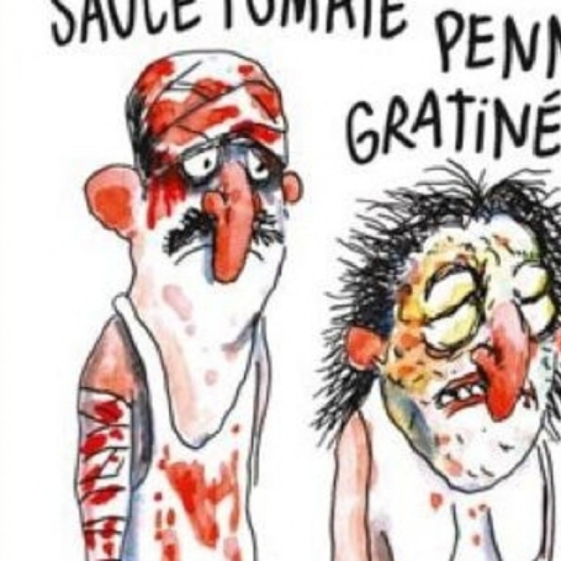 Charlie Hebdo crea vignetta sul sisma