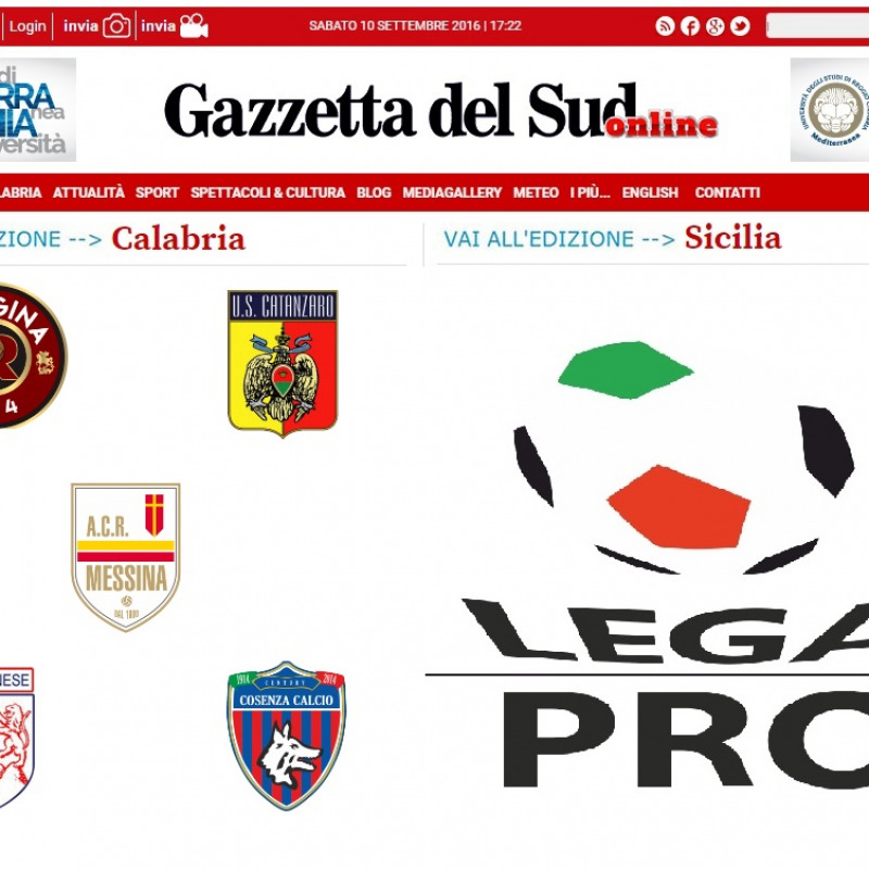 Lega Pro, gli highlights su gazzettadelsud.it