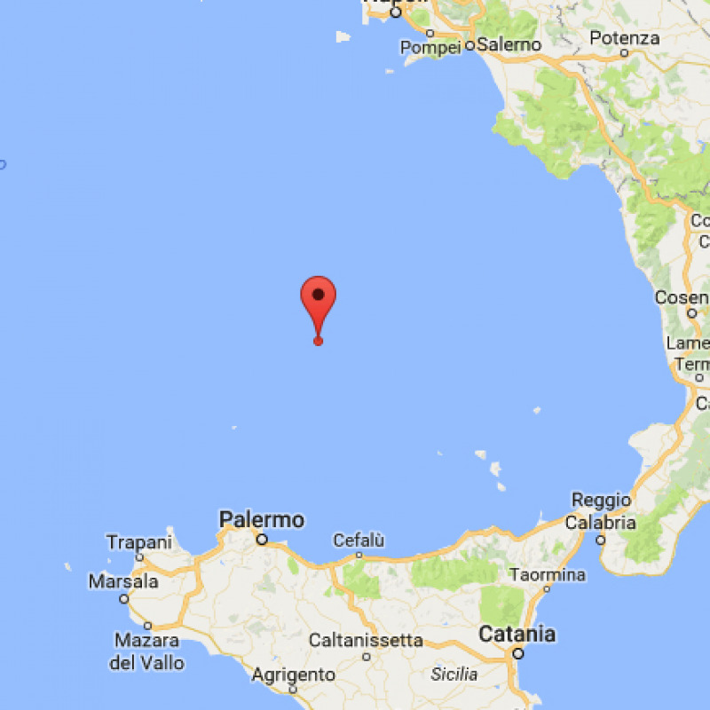 Terremoto 5.7 nel Tirreno meridionale