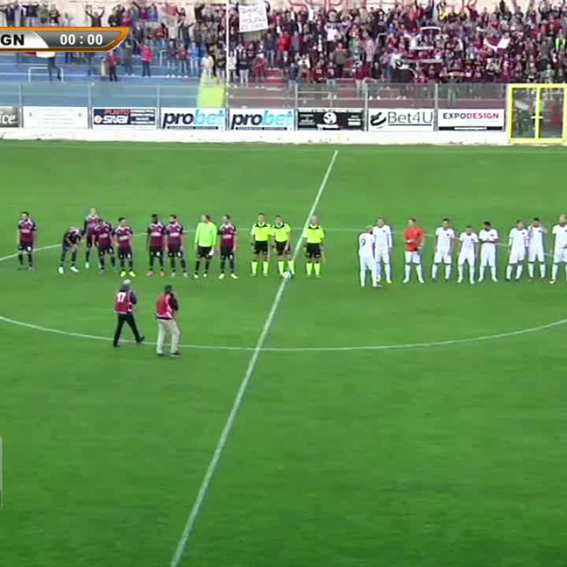 Vibonese-Reggina 1-0, video