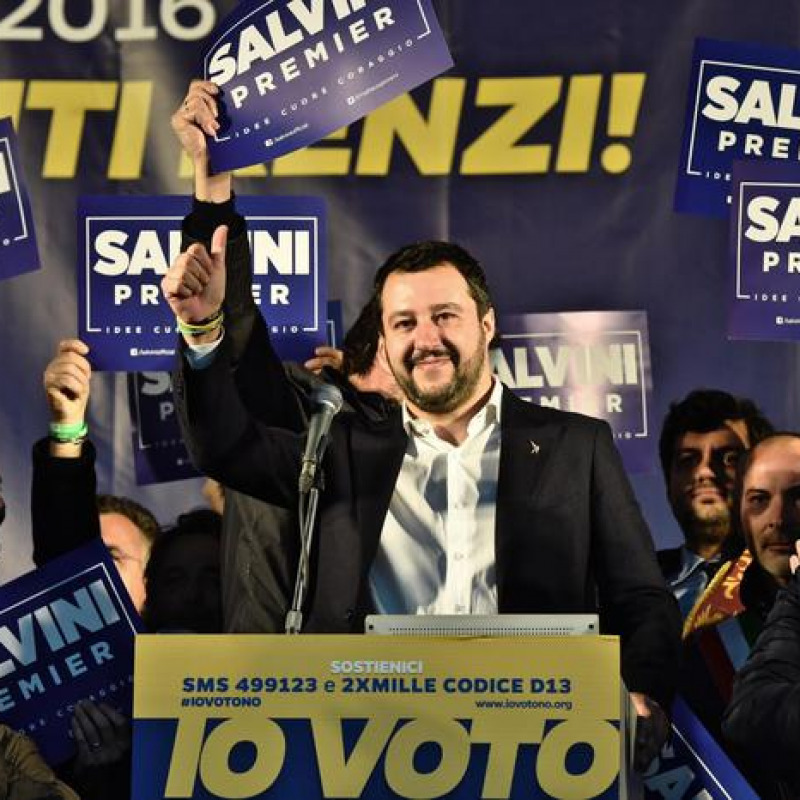 Salvini "Candidato premier? Se chiedono ci sono"