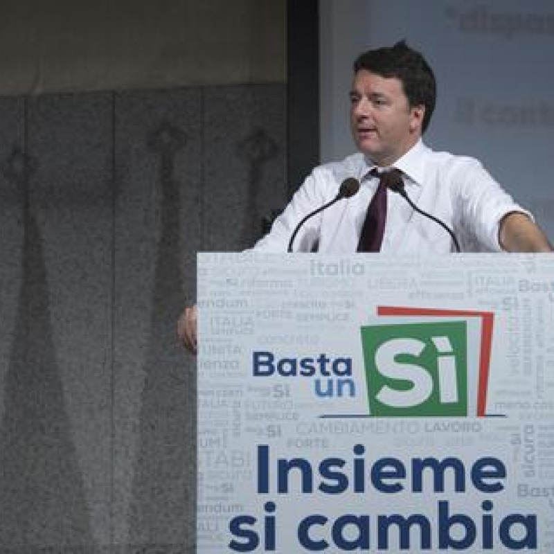 Renzi: "Se vince il no niente governi di scopo o tecnici"