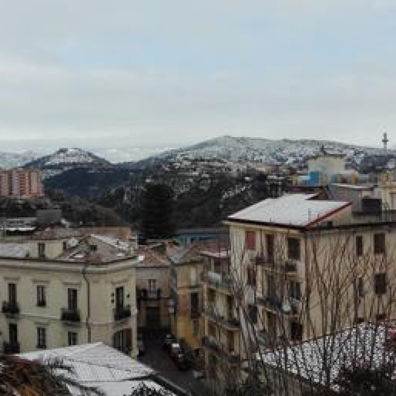Intense nevicate in Calabria