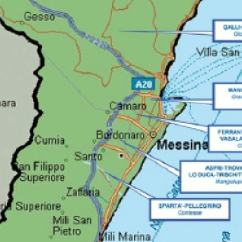 La mappa della mafia a Messina
