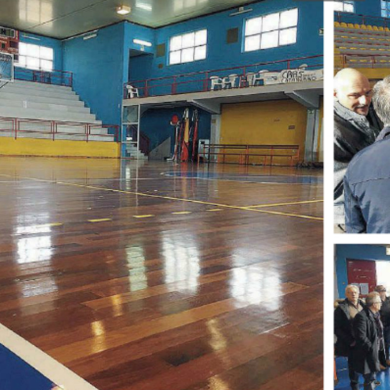 Il PalaGreco tornerà a risplendere consegnati lavori di ristrutturazione