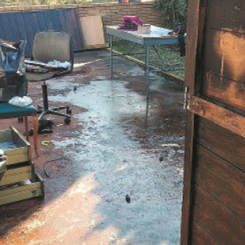 Fiamme nel parco, è un atto intimidatorio