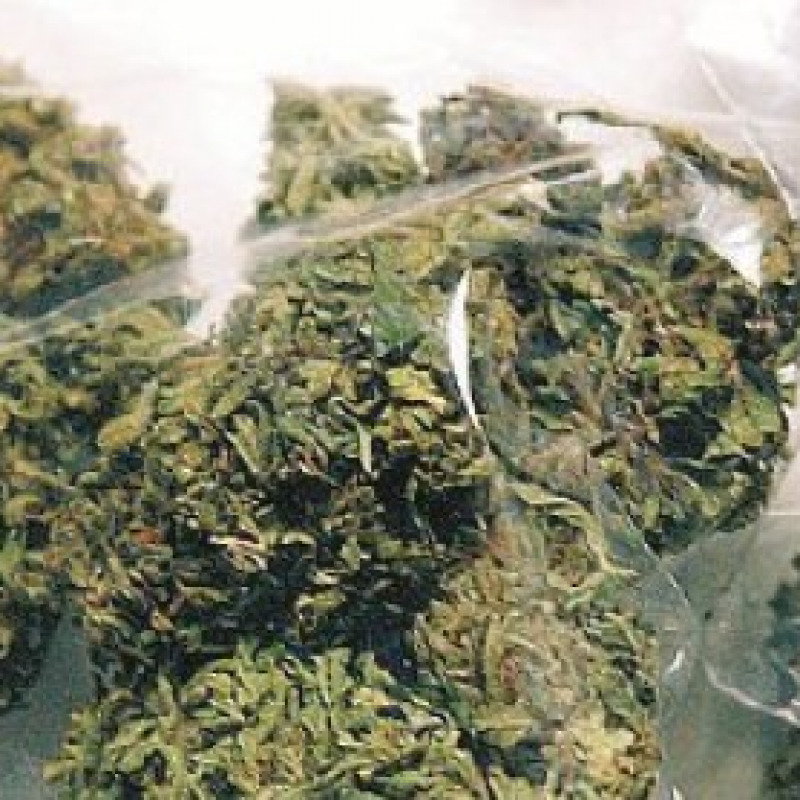 Nei sacchi di cellophane due chili e mezzo di marijuana