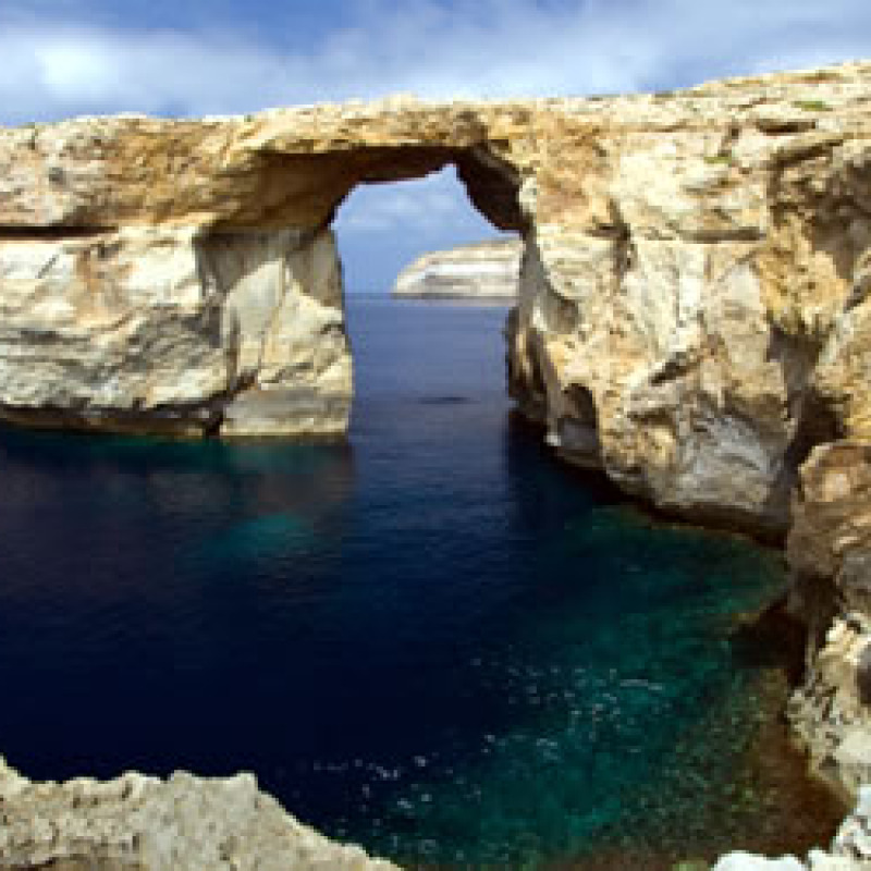 Crolla la "finestra azzurra", tesoro di Malta
