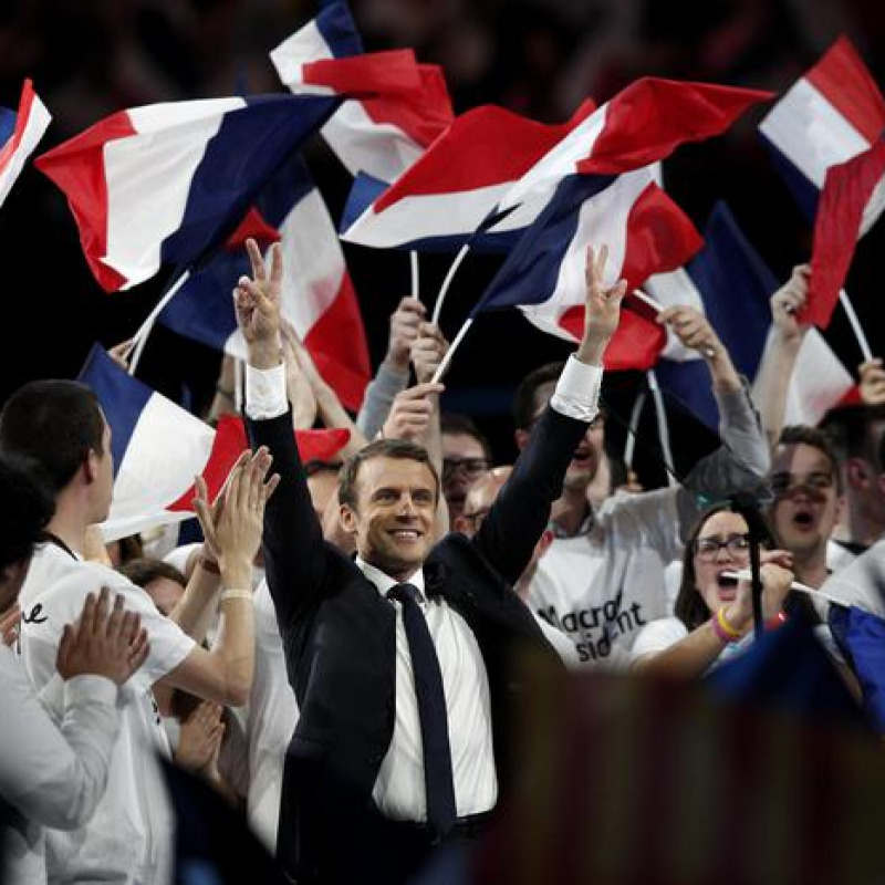 Macron eletto presidente con il 65,5% (proiezioni)