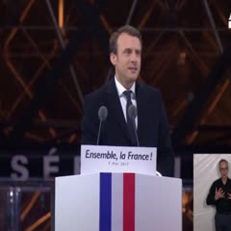 Francia: il trionfo di Macron, "difendo Francia ed Europa"