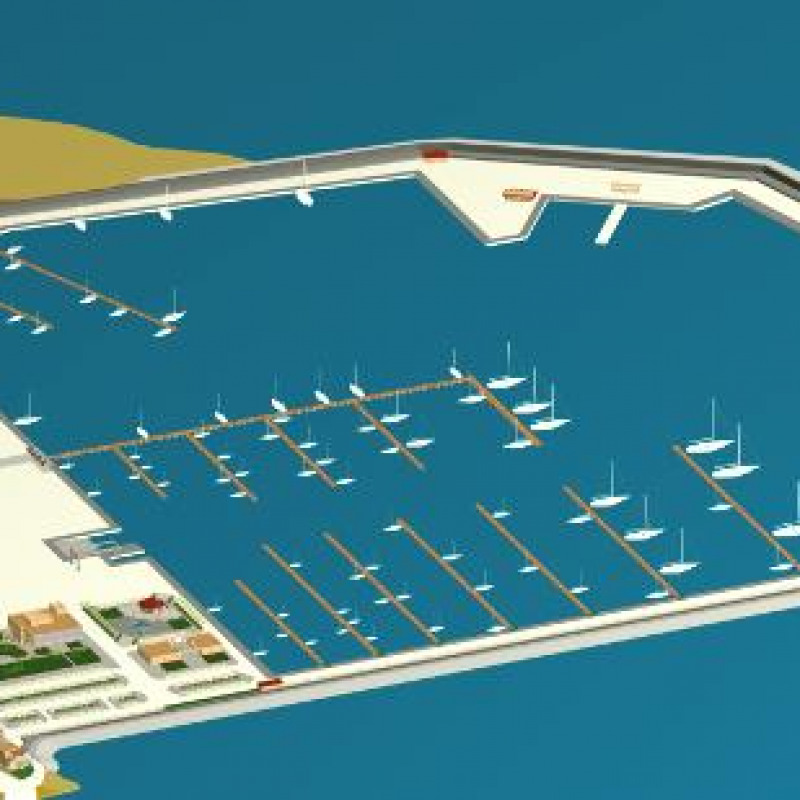 Il progetto del porto di Sant'Agata