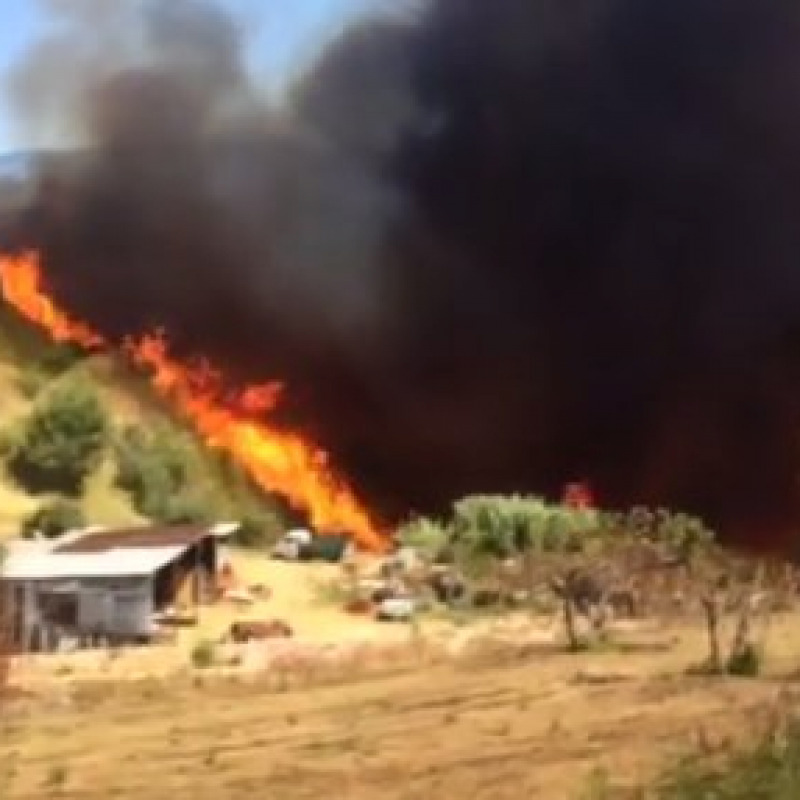 A2, dopo l'incendio riaperta l'autostrada