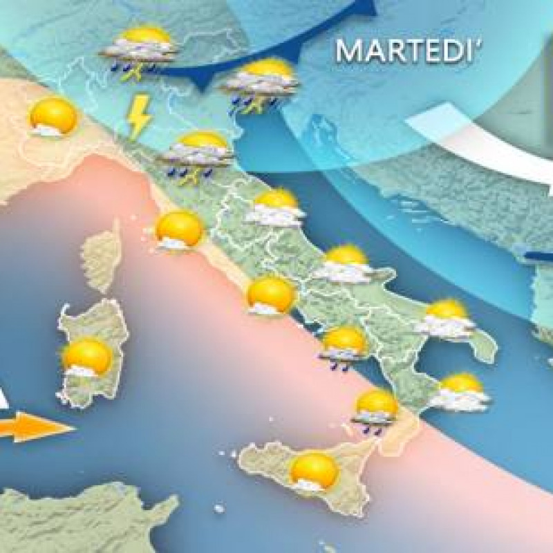 Maltempo, nuova allerta arancione per la Calabria