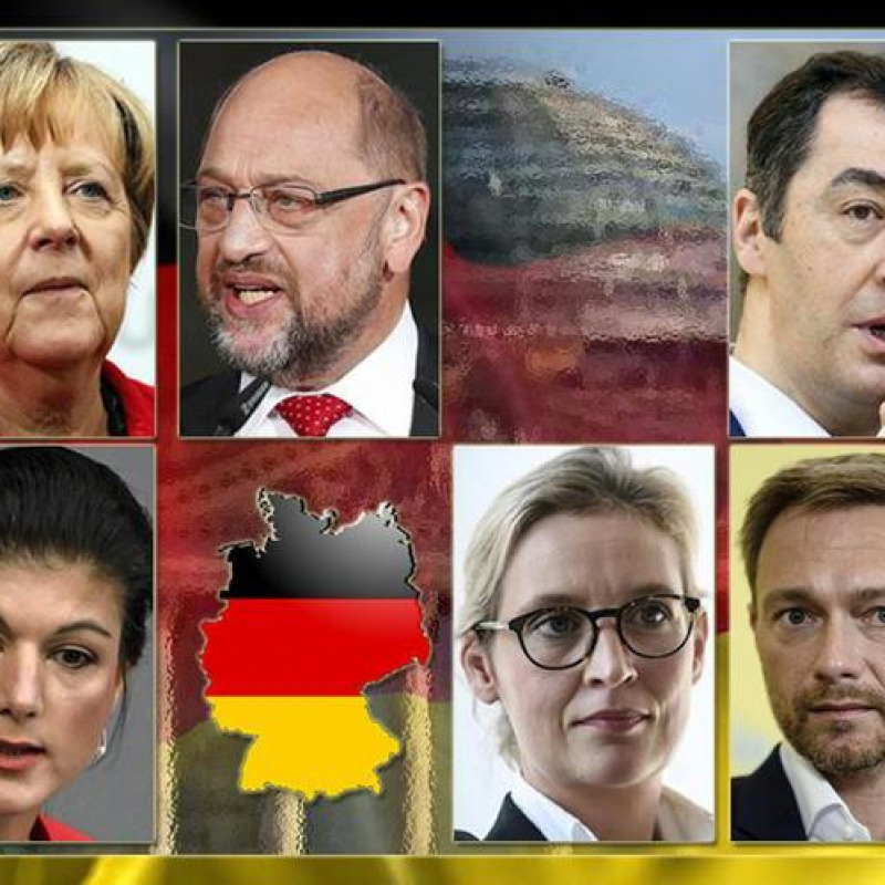 Exit poll: vince la Merkel, volano i populisti e crolla Spd