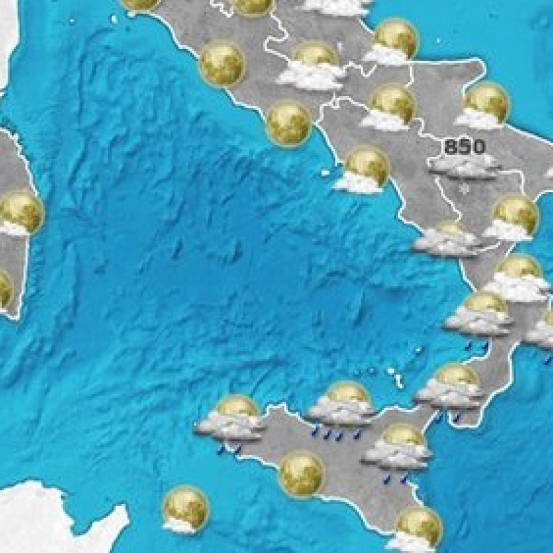 Allerta meteo su Calabria e Sicilia