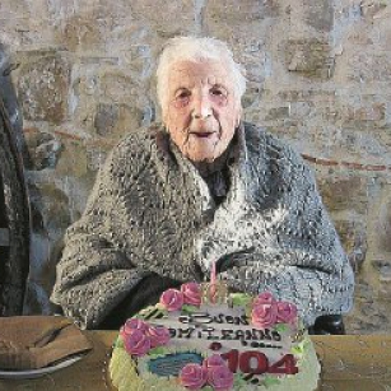 Nonna Margherita, e sono 104