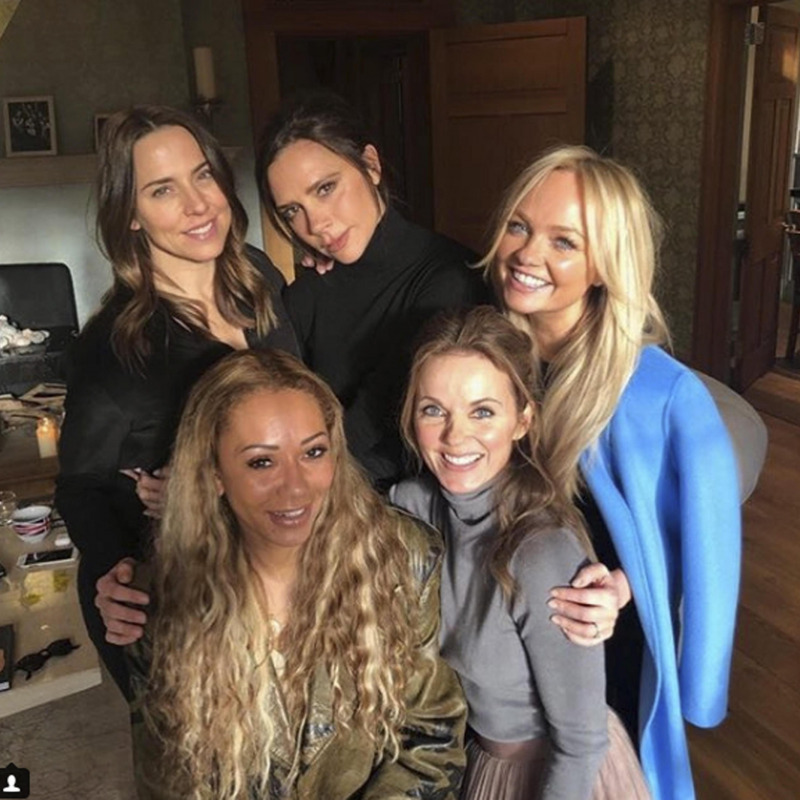 Le ex Spice Girls insieme in foto, voce di reunion