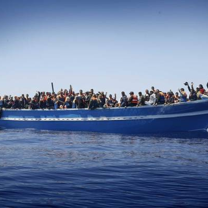 Frontex, metà arrivi in prime 6 settimane su 2017
