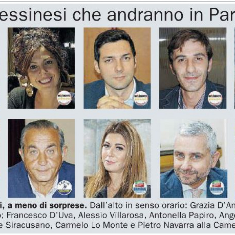 Ecco gli eletti a Messina