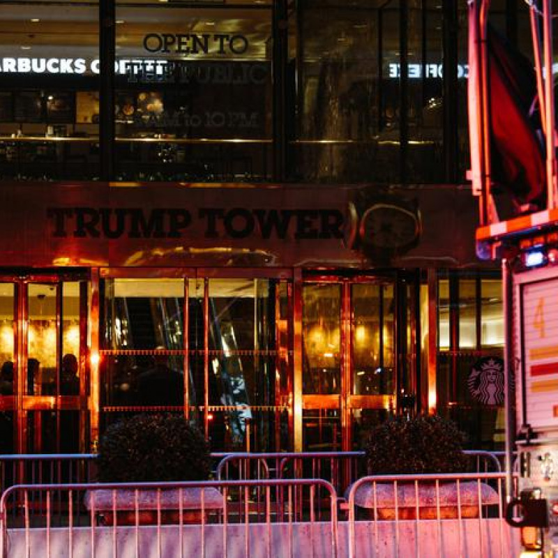 Incendio nella Trump Tower, un morto