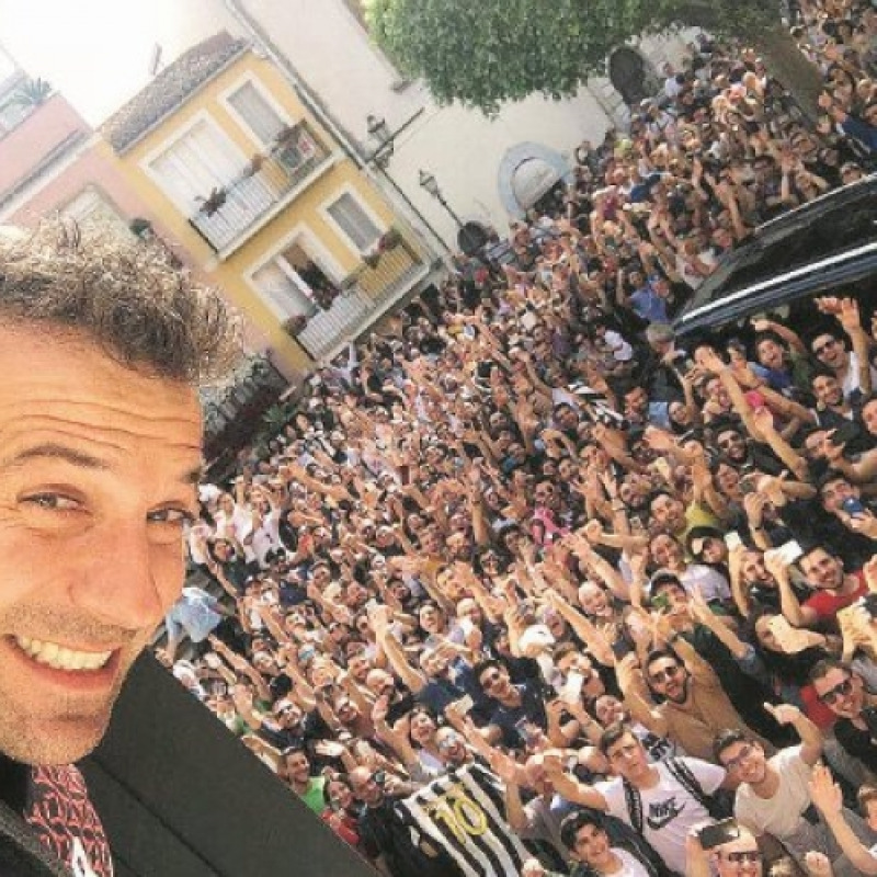 Del Piero illumina Taormina e incoraggia l'Italia di Mancini