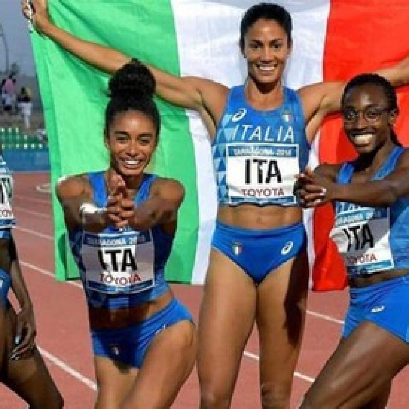La staffetta azzurra 4x400 fa storia