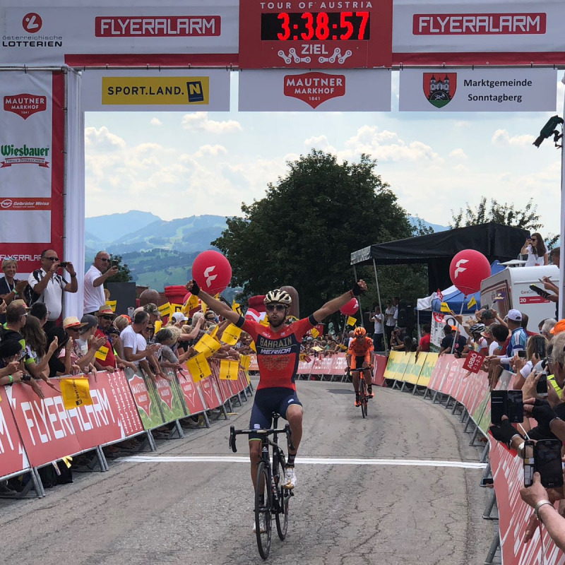 Antonio Nibali trionfa in Austria