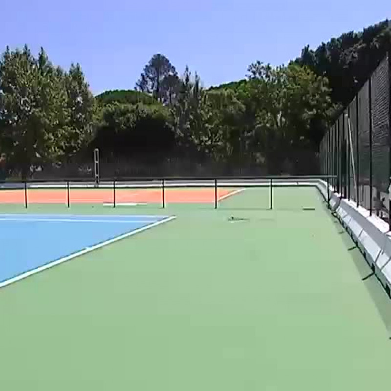 I campi da tennis di Villa Dante