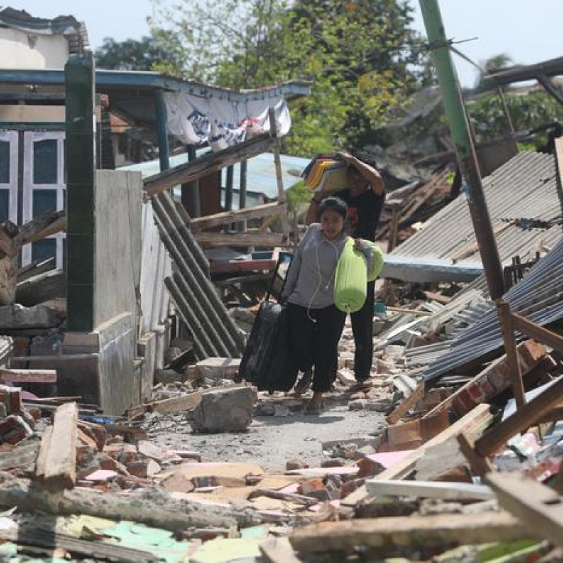 Indonesia: nuovo terremoto a Lombok, magnitudo 6.3