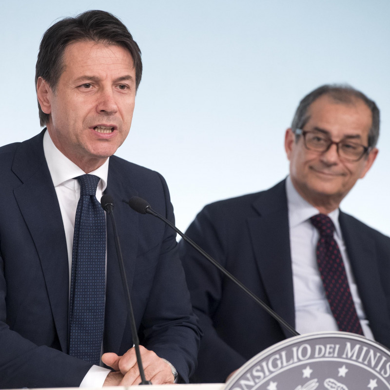 Giuseppe Conte e Giovanni Tria